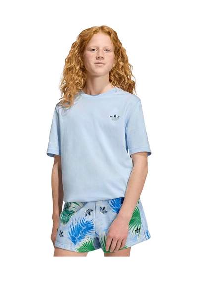 Kc9540-c Adidas Tee Çocuk T-shirt Mavi Kc9540-c