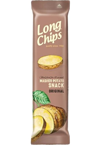 Long Chips Mashed Potato Snack Original 75 G