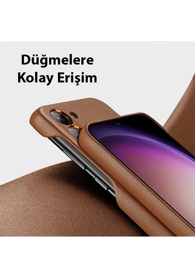 Dux Ducis Sm Galaxy Uyumlu S23 Grit Series Pu Premium Kılıf- 5775 Mh-hs4298-7465