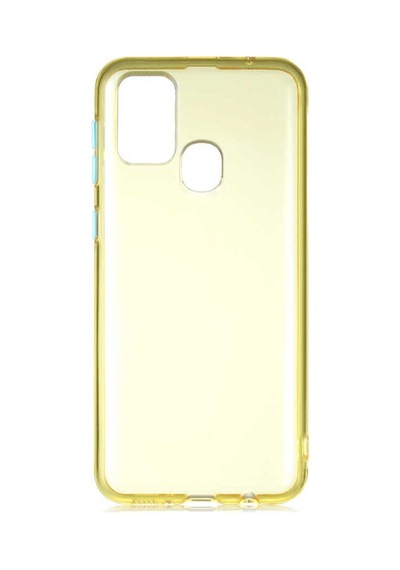 Galaxy M31 Kılıf Zore Bistro Kapak Sarı