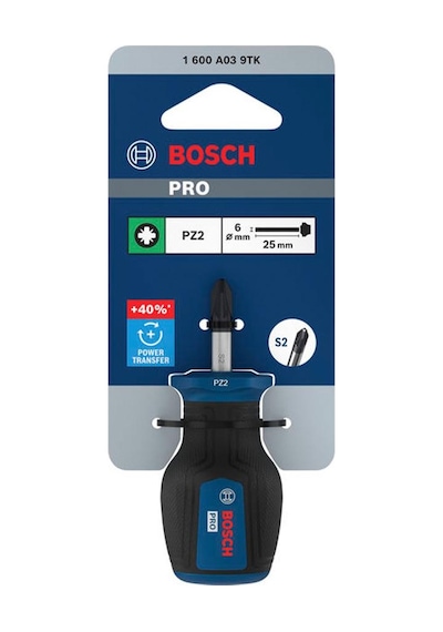 Bosch Pro Pz2x25 Mm Avuç İçi Yıldız Tornavida 1600a039tk