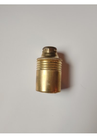 Orgun Dekoratif E14 Düz Sarı Metal Duy 10 'lu