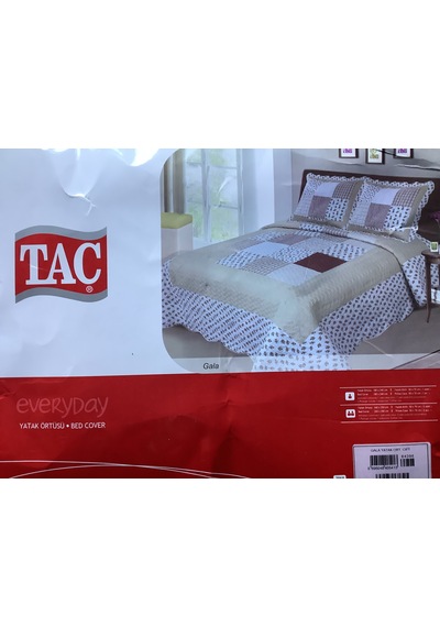 Taç Çift Kişilik Yatak Örtüsü Gala
