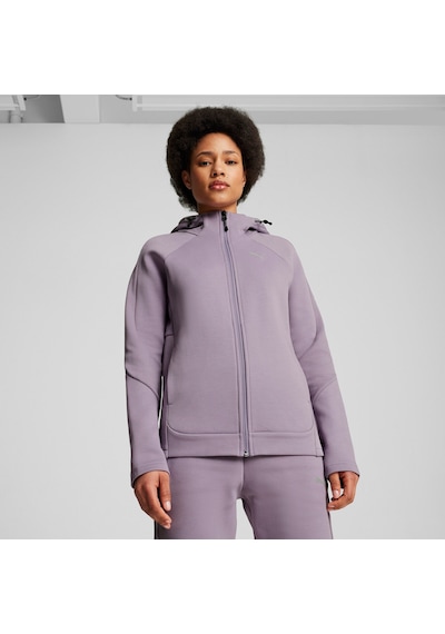 Puma Evostrıpe Erkek Fermuarlı Sweatshirt 681670 30 Mor