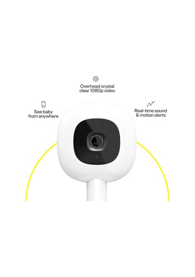 Nanit Pro Akıllı Bebek Monitörü Ve Duvar Montajı Wi-fi Hd Kamera