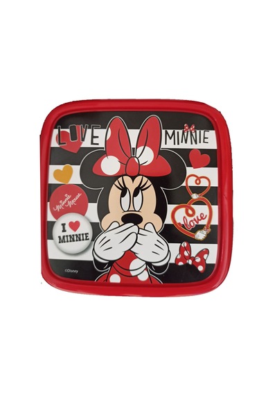 Minnie Mouse İki Bölmeli Beslenme Kabı Iconıc Forever 41418