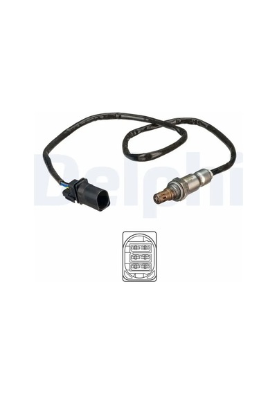 Delphı Es2120412b1 Oksijen Sensoru 04l906262e