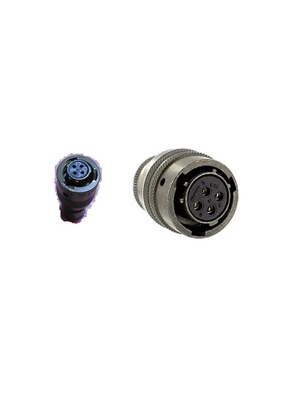 Bt06j8-4p Burndy Askeri Konnektör 4pin Erkek