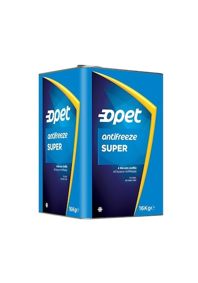 Opet 4 Mevsim Antifriz Super 16 Kg Teneke