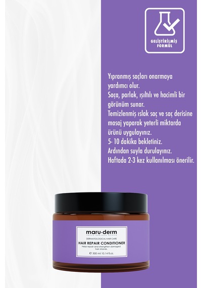 Maruderm Saç Onarıcı Saç Kremi 300 ML