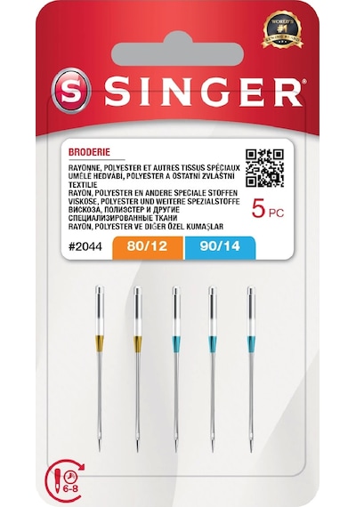 Nakış İğnesi Karışık 3x12, 2x14 No.