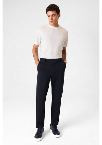 Back And Bond Regular Fit Diagonel Lacivert Jogger Pantolon Çok Renkli