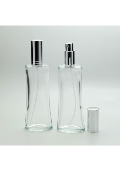 Parfüm Şişesi 100 Ml 5 Adet Siyah Kapak Metal Valf Eyfel Boş Şişe