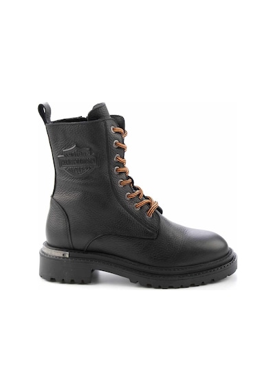 Harley Davidson Black Leather Kadın Bot & Bootie Hd0777002303 Siyah