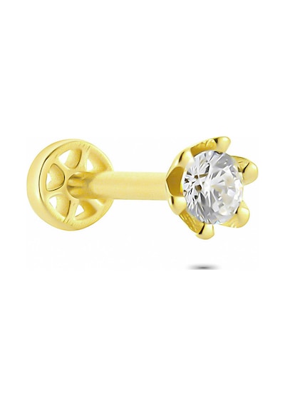 Glorria Altın Tektaş Tragus Piercing Çok Renkli