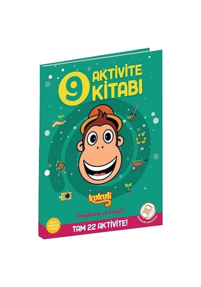 Kukuli Aktivite Kitabı - 9 - Buket Kurt - Beta Kids