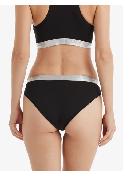 Blackspade Kadın Slip Külot Silver 1620 Siyah