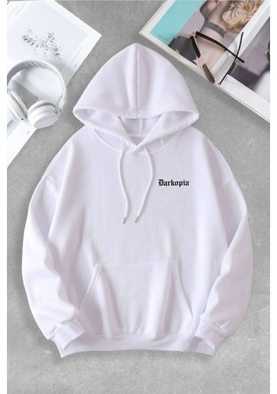 Macklin Unisex Kadın Erkek Renaissance Özel Tasarım Baskılı Kapşonlu Sweatshirt Beyaz Mck0864 Beyaz