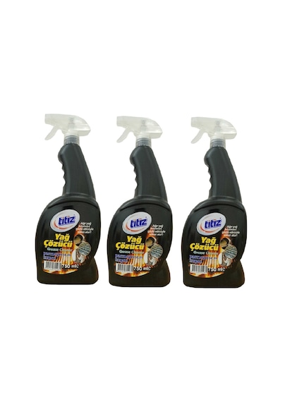 Titiz Yağ Çözücü Sprey 3 x 750 ML
