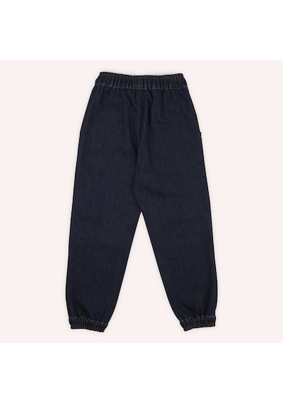 Panço Erkek Çocuk Kargo Cepli Denim Pantolon Lacivert 2421bk04026-4936 001
