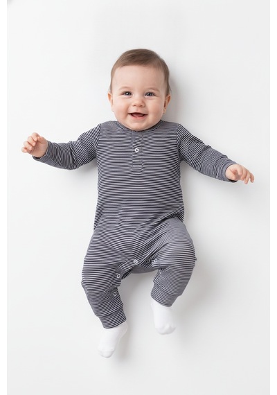 Tiffany Baby & Kids Stripe Tasarımlı Tulum mavi