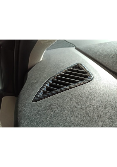 Toyota Corolla Uyumlu 2019-2022 Ön Menfez Kaplama Karbon (422669838)