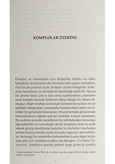 Komplolar Üzerine