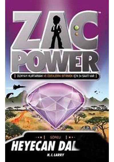 Zac Power 10 - Heyecan Dalgası - H. I. Larry - Caretta Çocuk