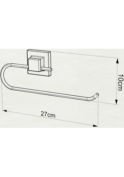 Teknotel Easyfıx Yapıskanlı Kağıt Havluluk Krom Ef240 Krom