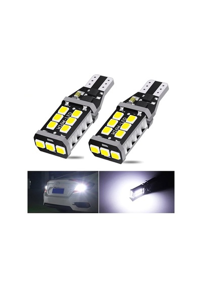 T15 Led Ampul 15 Ledli Canbuslı Ultra Parlak Beyaz