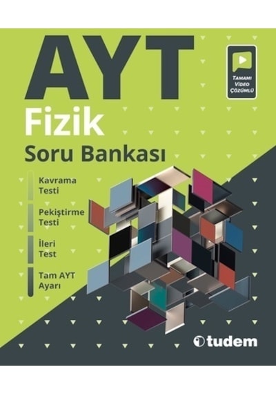 AYT Fizik Soru Bankası -  Tudem Yayınları