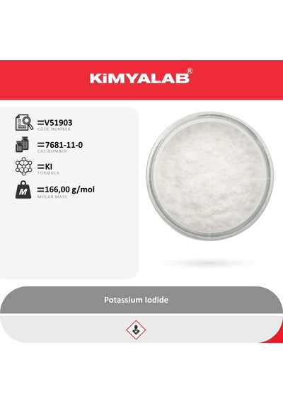 Potasyum İyodür Boncuk Granül Potassium İodide 1 KG