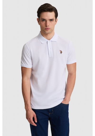 U.S. Polo Assn. U.s. Polo Assn. Erkek Beyaz Tişört Basic 50326972-vr013