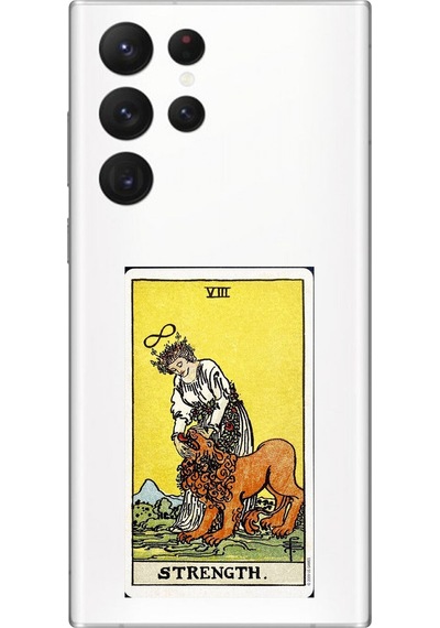 Samsung Galaxy S22 Ultra Uyumlu Şeffaf Kılıf Strenght Tasarımlı
