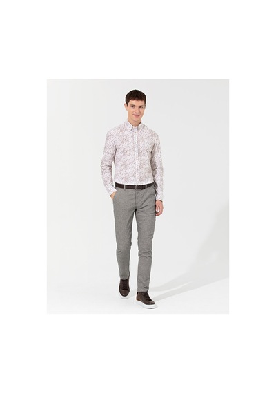Pierre Cardin Slim Fit Uzun Kollu Gömlek 50259504-vr011 Çok Renkli