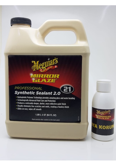 Meguiars 21 Mirror Glaze Su Tutmayan Koruyucu Wax Bölünmüş 100gr