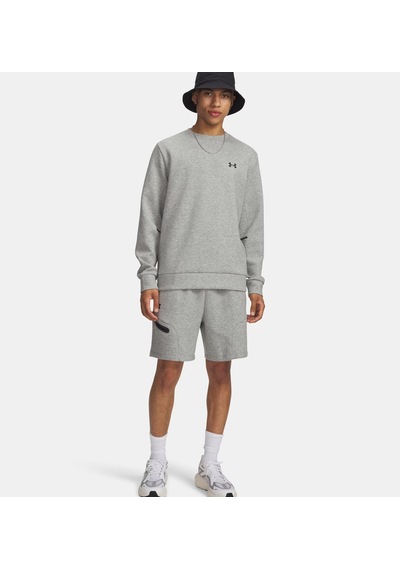 Under Armour Ua Unstoppable Fleece Erkek Şort 1379809-011 Gri