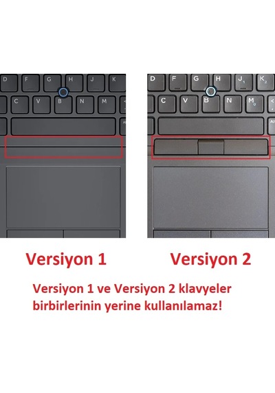 Dell Latitude 5450 2014 Klavye Ver.1 Işıklı