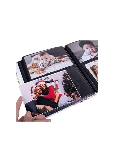 Rs306 Fotoğraf Albümü 10x15cm 200 Fotoğraf Kapasiteli İstanbul Desenli Lüks Albüm