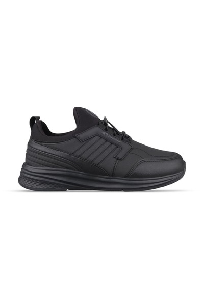 M.P Mp 242-2053 Siyah Unisex Bağcıklı Spor Ayakkabı Siyah