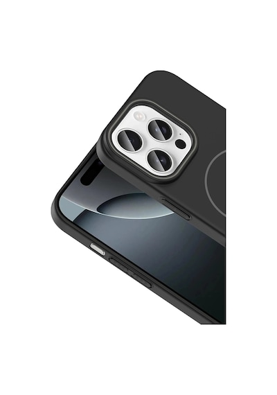 Durukar Apple, Uyumlu iPhone 15 Pro Max Broş Magsafe Kapak - Çöl Titanyum
