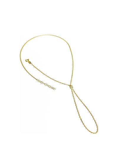 Tek Taşlı Gümüş Şahmeran Bileklik - Rose Renk Gold