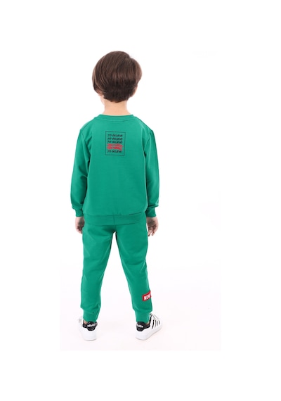 Toontoy Kids Toontoy Erkek Çocuk Baskılı Eşofman Takım Koyu Yeşil