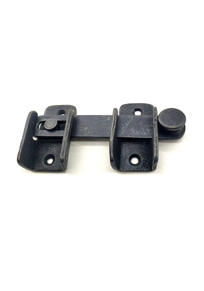 Antika Tarz Dekoratif Pirinç Kapı Mandalı - 57x115 Mm, Oksit 11147012