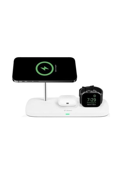 Ttec 2ks32b Aircharger Trio Up Magsafe 3ü 1 Arada Apple Uyumlu iPhone +Watch + Airpods Kablosuz Şarj Standı