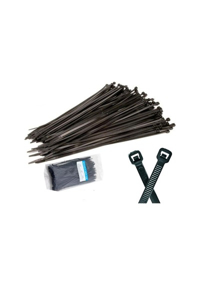 Kablo Bağı Elektrik Kablo Bağı Cırt Kelepçe 3.6X300Mm 100 Adet