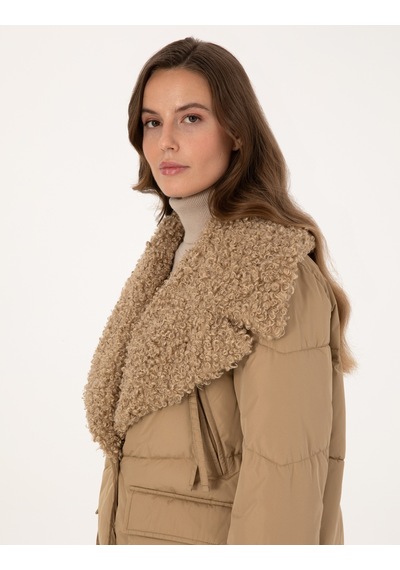 Pierre Cardin Kadın Bej Mont 50308993-vr011 Bej
