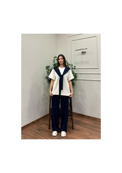 Asur Boutique Asur Butik Kadın Şal Yakalı Yapışık Model Kadın Eşofman Takımı Lacivert Asur Boutique Asur Butik Kadın Şal Yakalı Yapışık Model Kadın Eşofman Takımı Lacivert