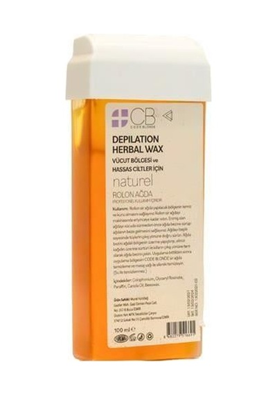 Code Blonde Kartuş Ağda 100ml. Natural