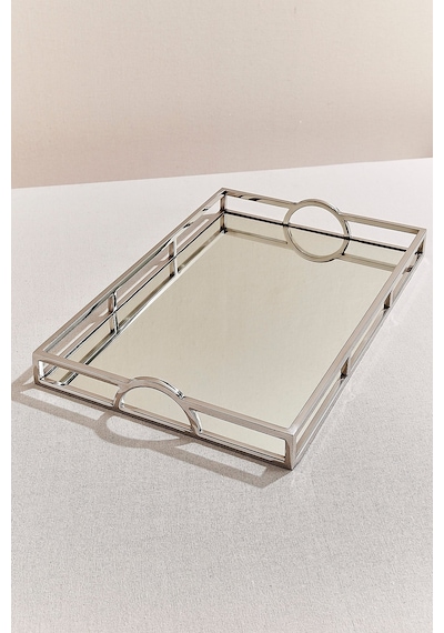 Pasabahce Fence Metal Dikdörtgen Tepsi 56x36 Cm - 1 Adet Cok Renkli
